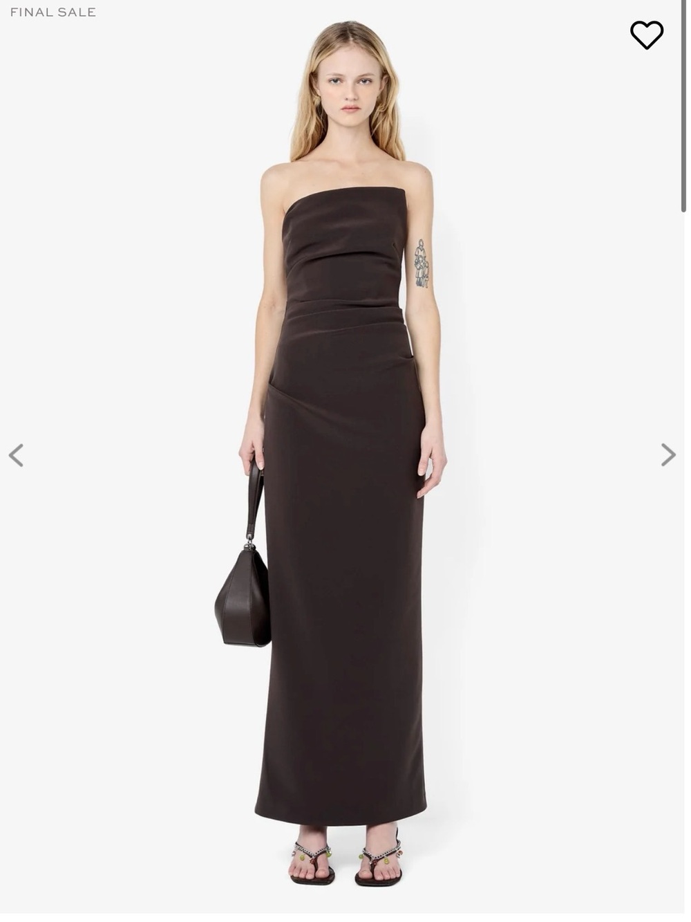 BEC + BRIDGE LIOR STRAPLESS DRESS